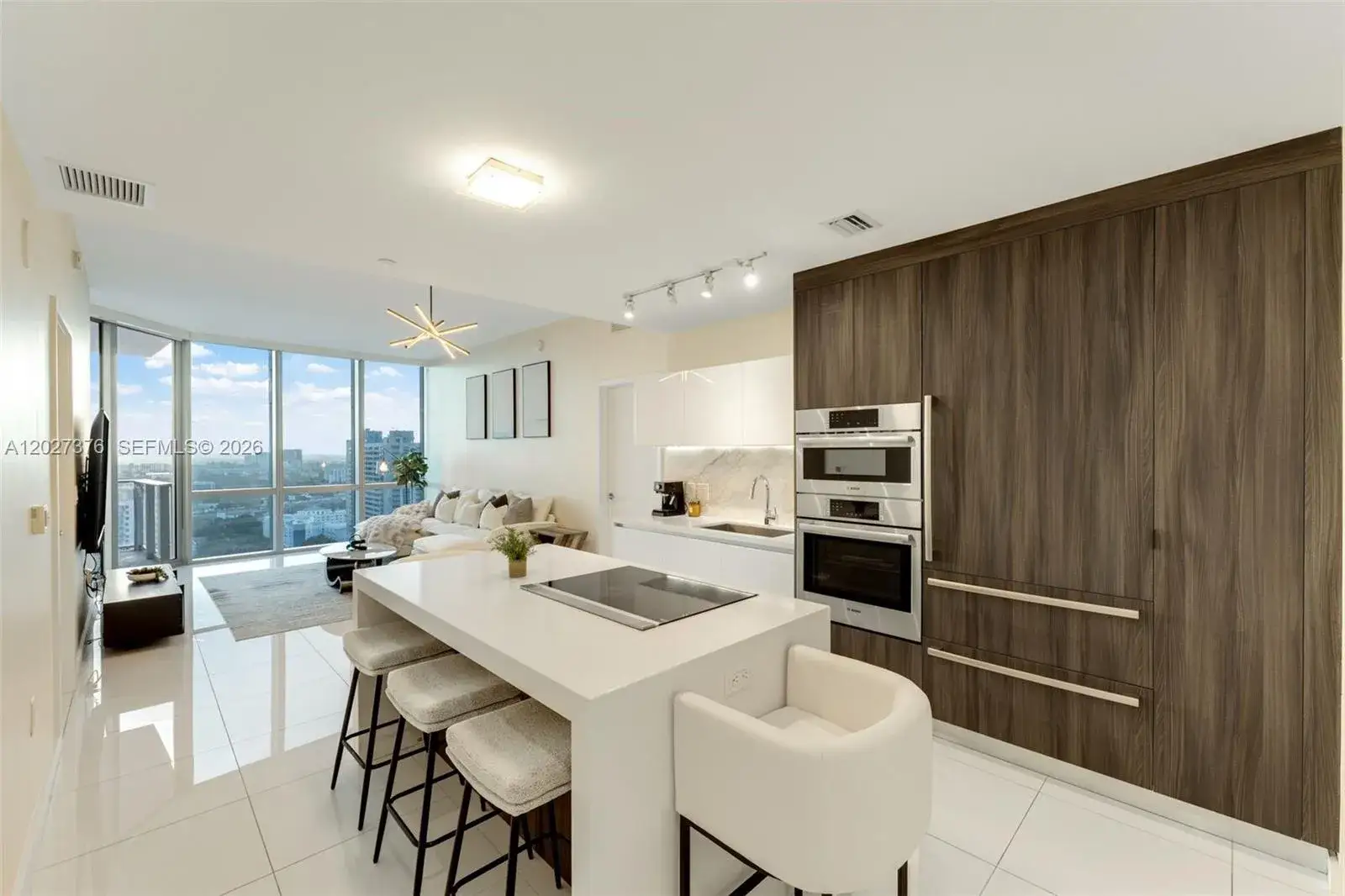 2 bedroom 3 bath Residential Lease for rent at 851 NE 1st Ave # 2308, Miami FL 33132