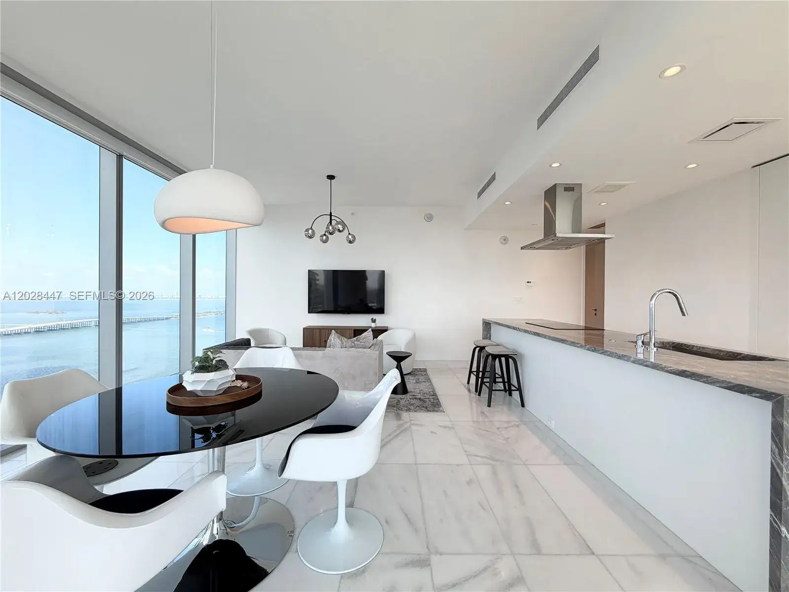 2 bedroom 2 bath Residential Lease for rent at 700 NE 26th Ter # 3206, Miami FL 33137