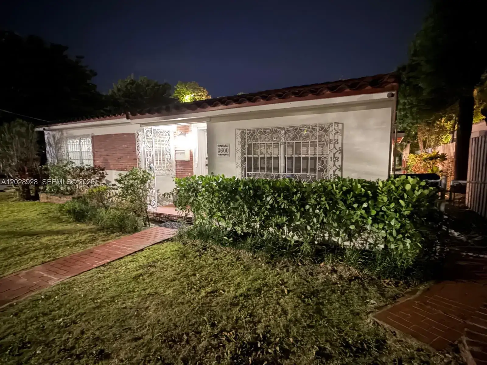 3 bedroom 2 bath Residential Lease for rent at 3600 SW 26th St, Miami FL 33133