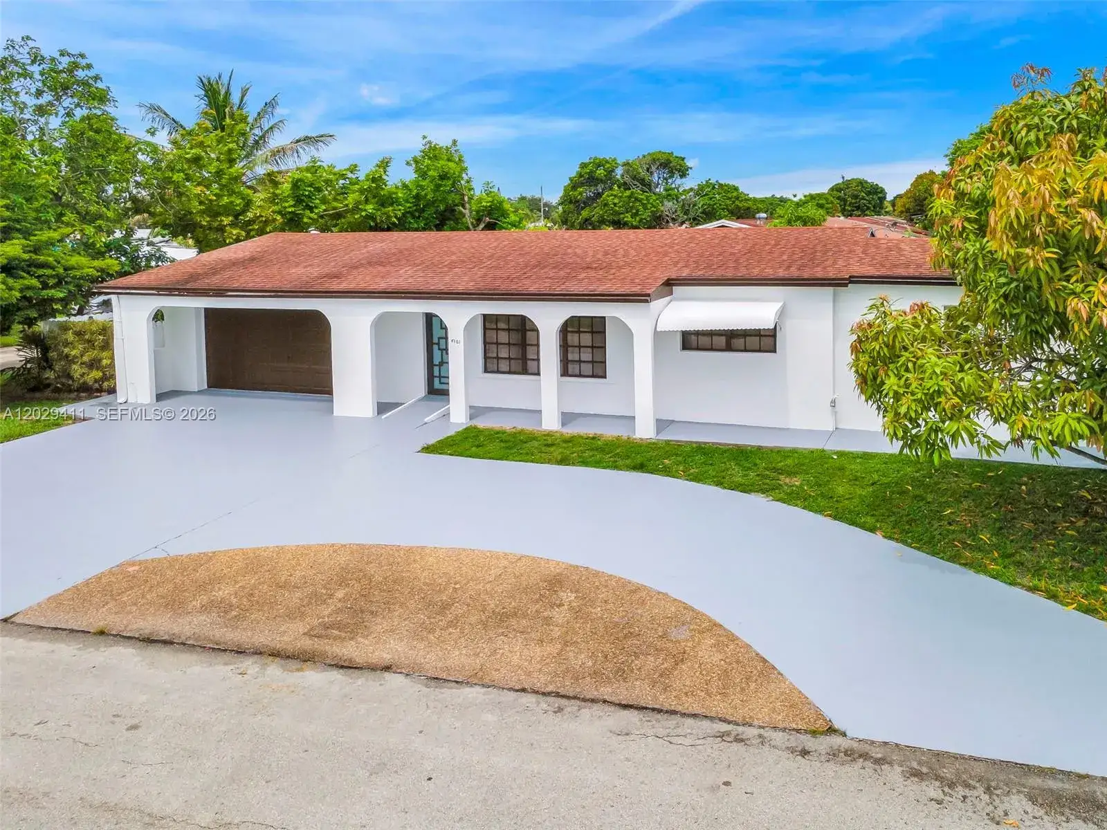 3 bedroom 1 bath Residential Lease for rent at 6101 SW 24th St # 1, Miramar FL 33023