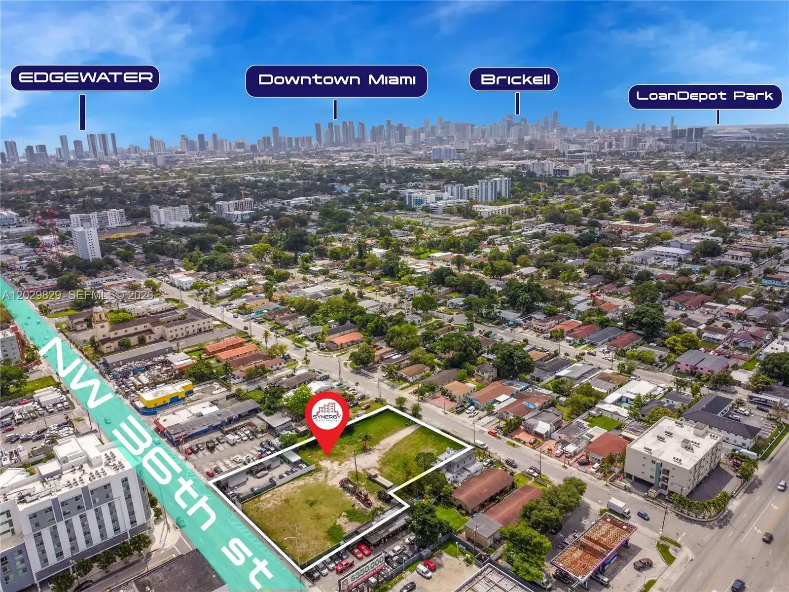 Commercial Land for sale at 2140 NW 36th St, Miami FL 33142