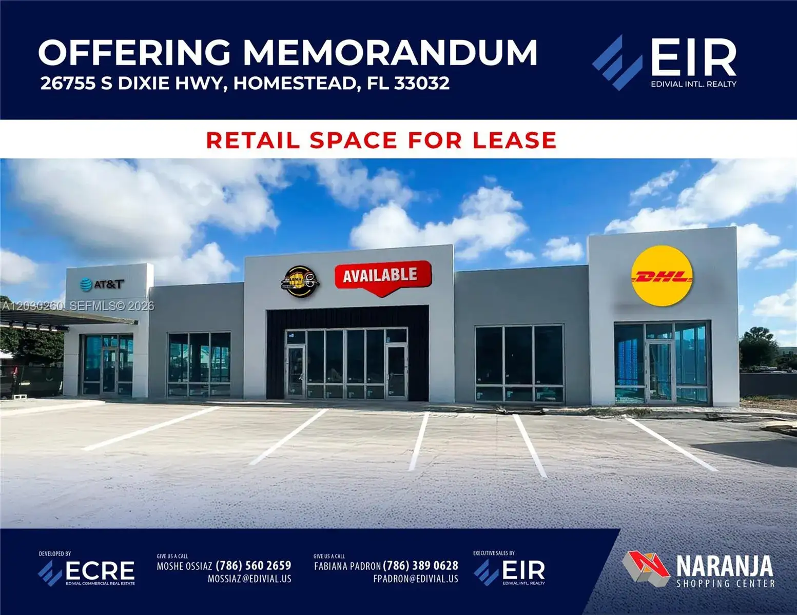 Commercial Sale for sale at 26755 S Dixie Hwy, Homestead FL 33032