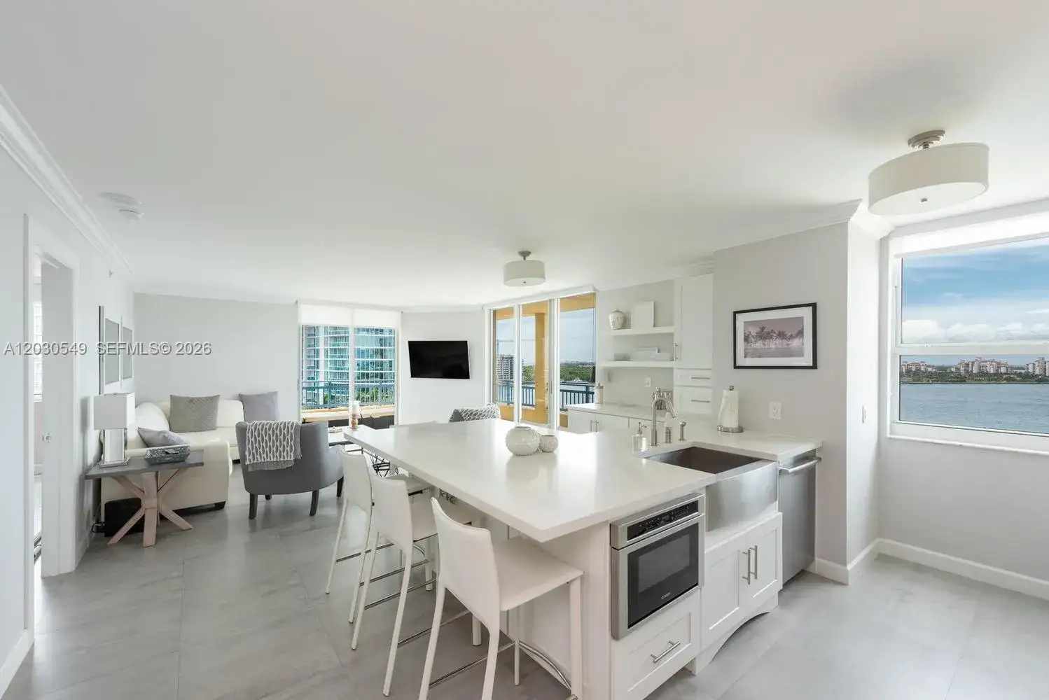 2 bedroom 2 bath Residential Lease for rent at 90 Alton Rd # 1102, Miami Beach FL 33139