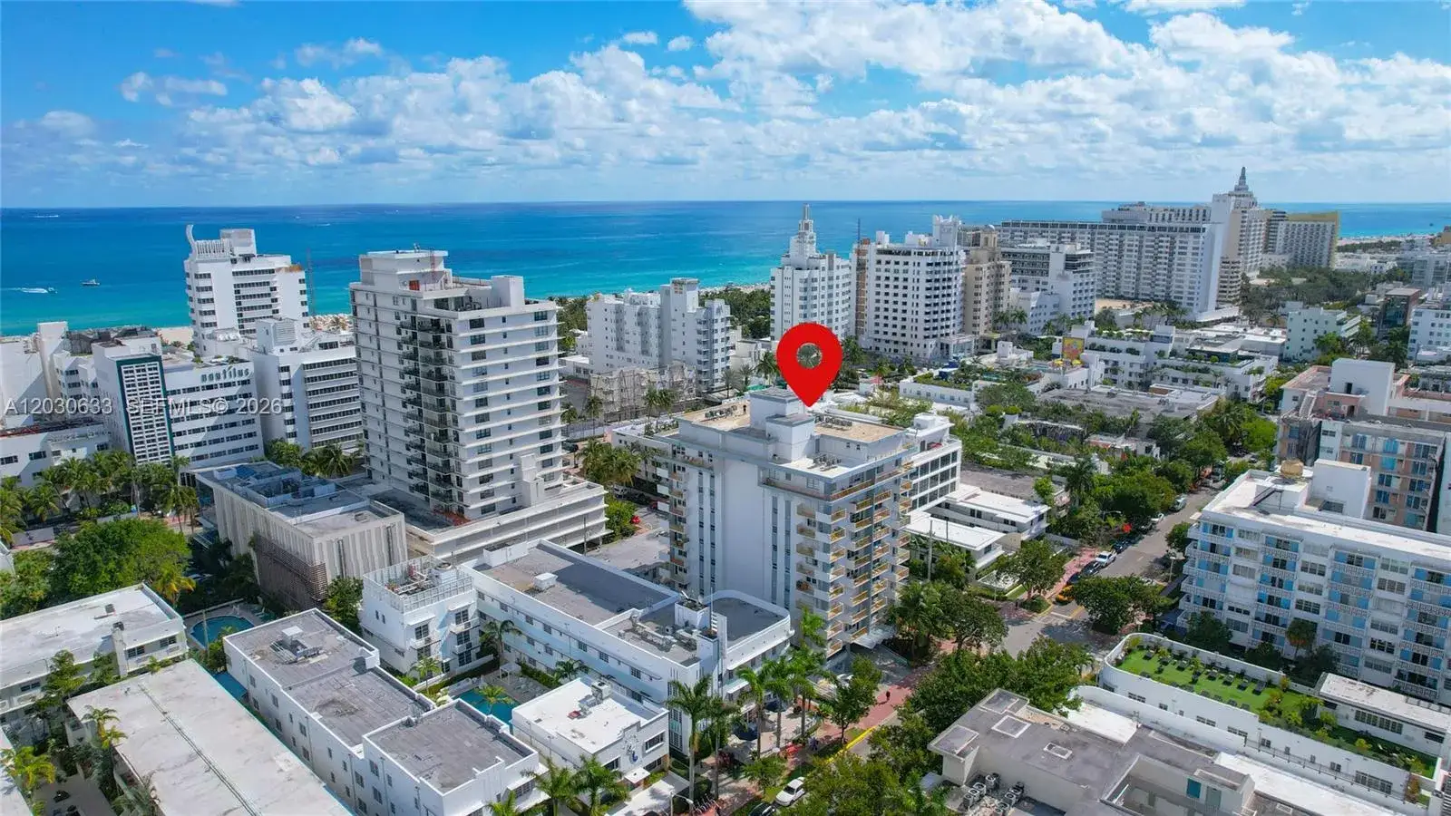 1 bedroom 1 bath Residential Lease for rent at 245 18th St # 605, Miami Beach FL 33139
