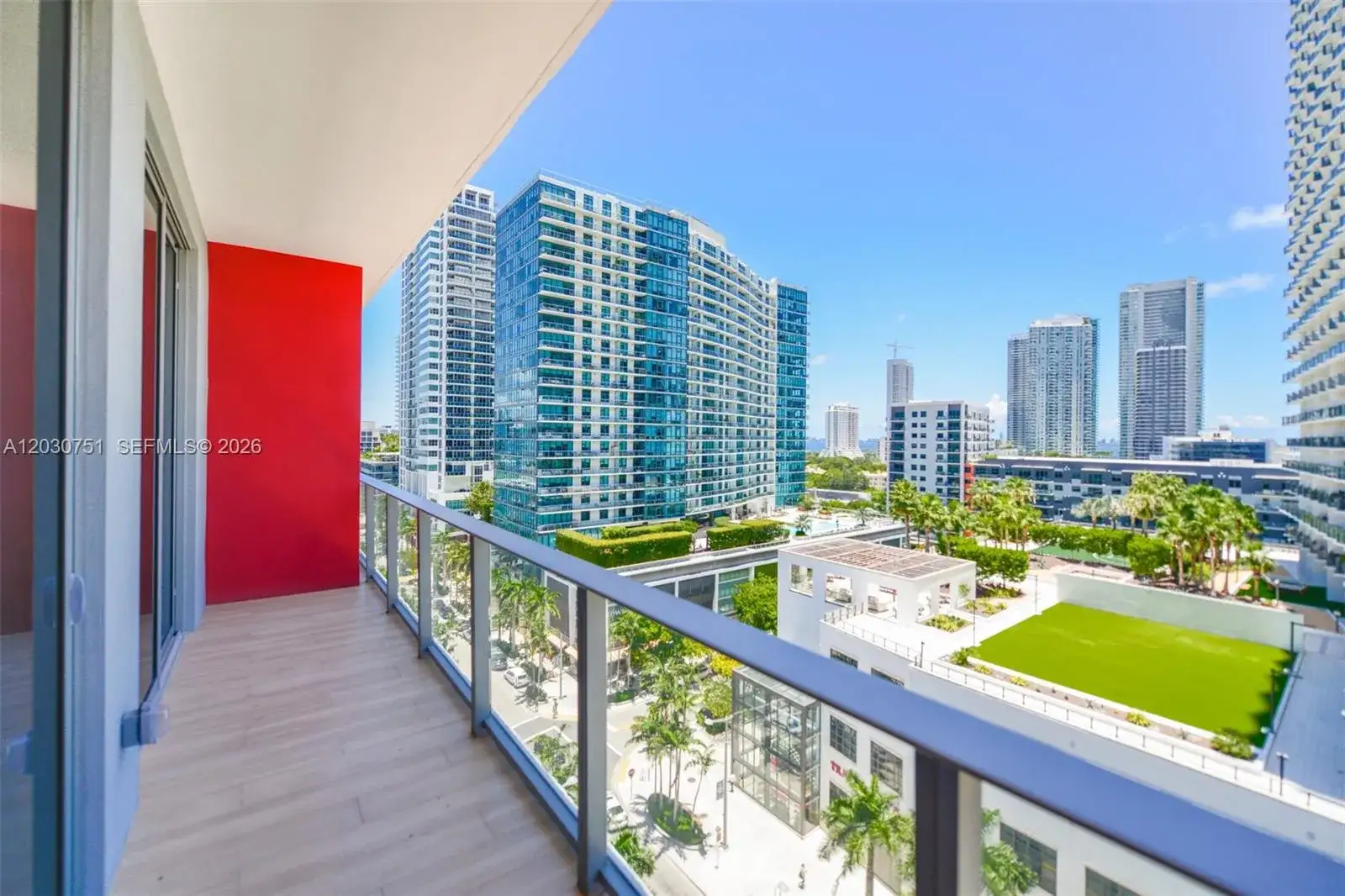 1 bedroom 1 bath Residential Lease for rent at 90 NE 32 St # 1108, Miami FL 33137