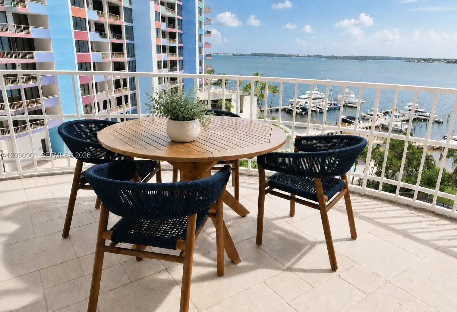 3 bedroom 2 bath Residential Lease for rent at 1627 Brickell Ave # 1005, Miami FL 33129