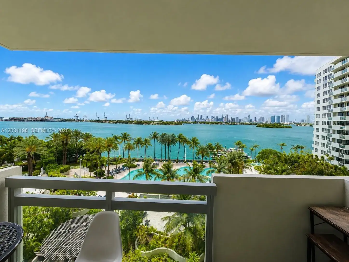1 bedroom 1 bath Residential Lease for rent at 1500 Bay Rd # 718S, Miami Beach FL 33139