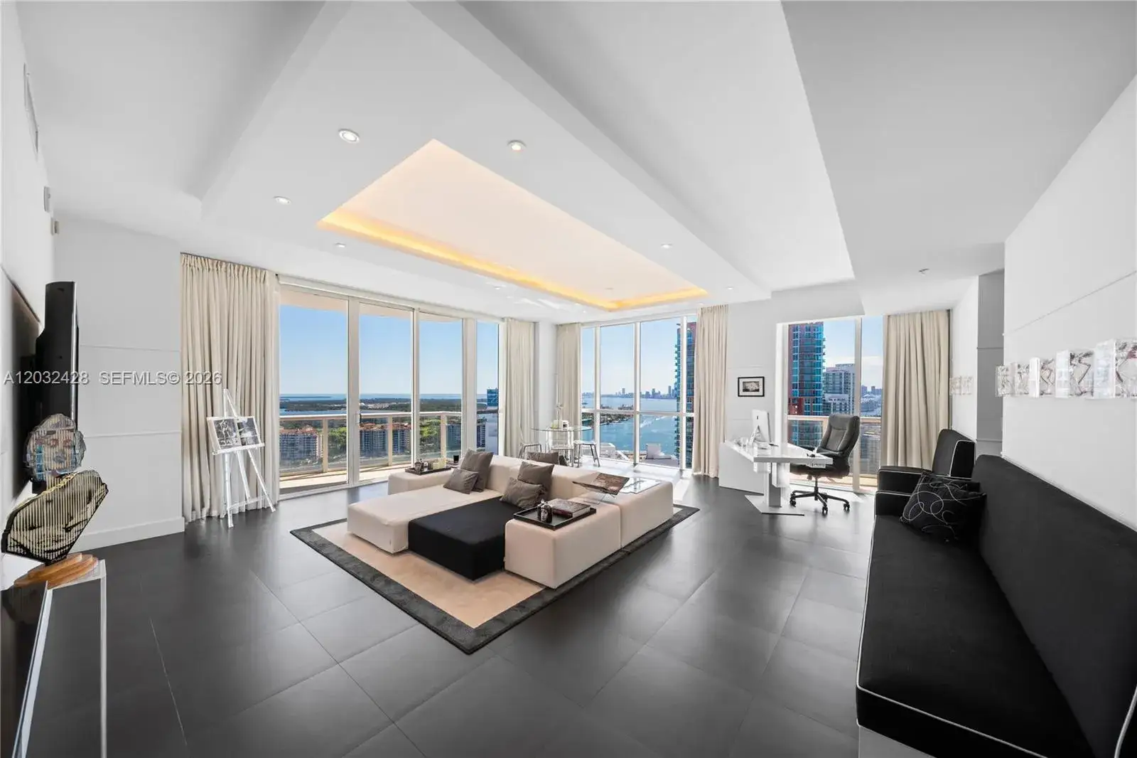2 bedroom 2 bath Residential Lease for rent at 50 S Pointe Dr # 3103, Miami Beach FL 33139