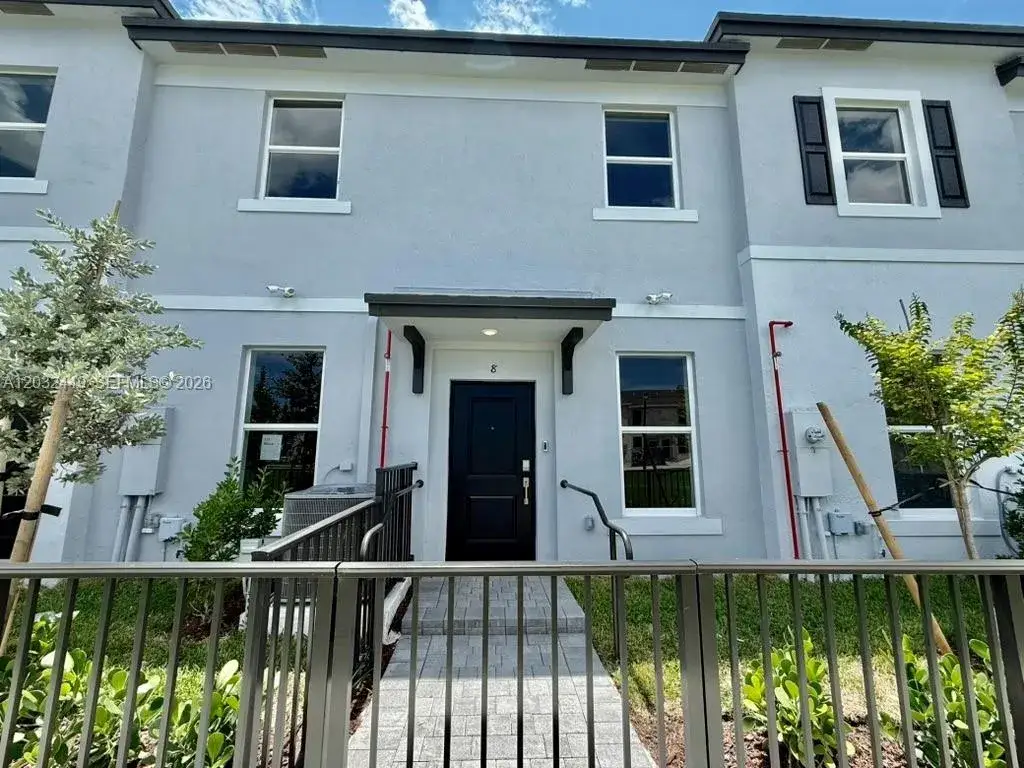 3 bedroom 3 bath Residential Lease for rent at 12460 SW 248 Street # 8, Miami FL 33032