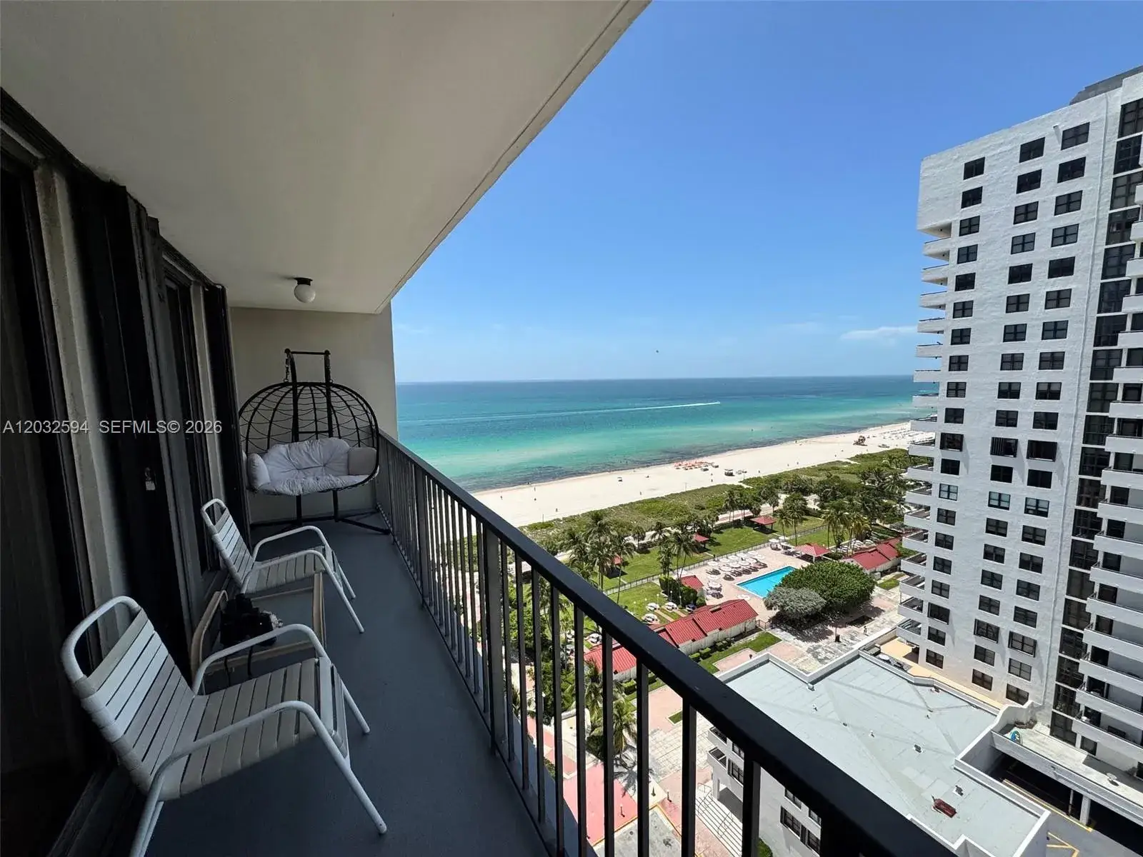 1 bedroom 1 bath Residential Lease for rent at 2625 Collins Ave # 1801, Miami Beach FL 33140