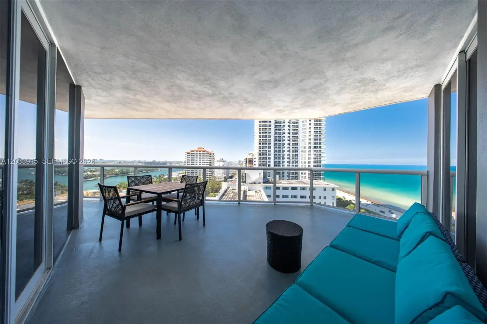 2 bedroom 2 bath Residential Lease for rent at 6301 Collins Ave # 1708, Miami Beach FL 33141