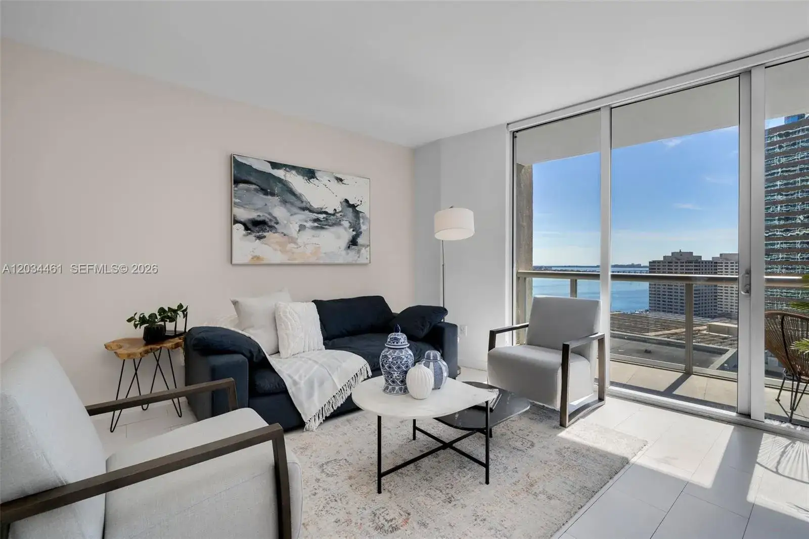 2 bedroom 1 bath Residential for sale at 485 Brickell Ave # 1709, Miami FL 33131