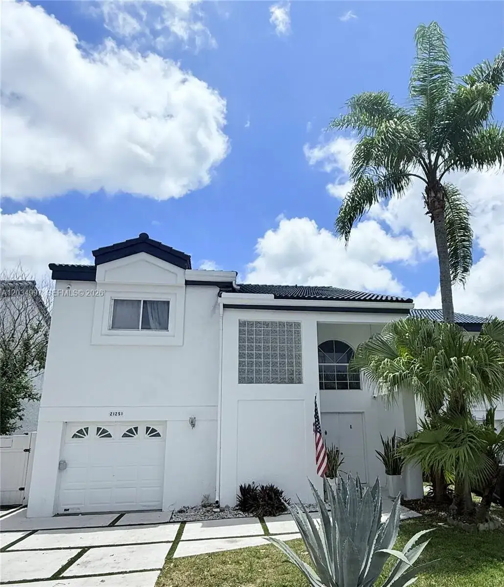 3 bedroom 2 bath Residential Lease for rent at 21251 NE 3rd Ct, Miami FL 33179