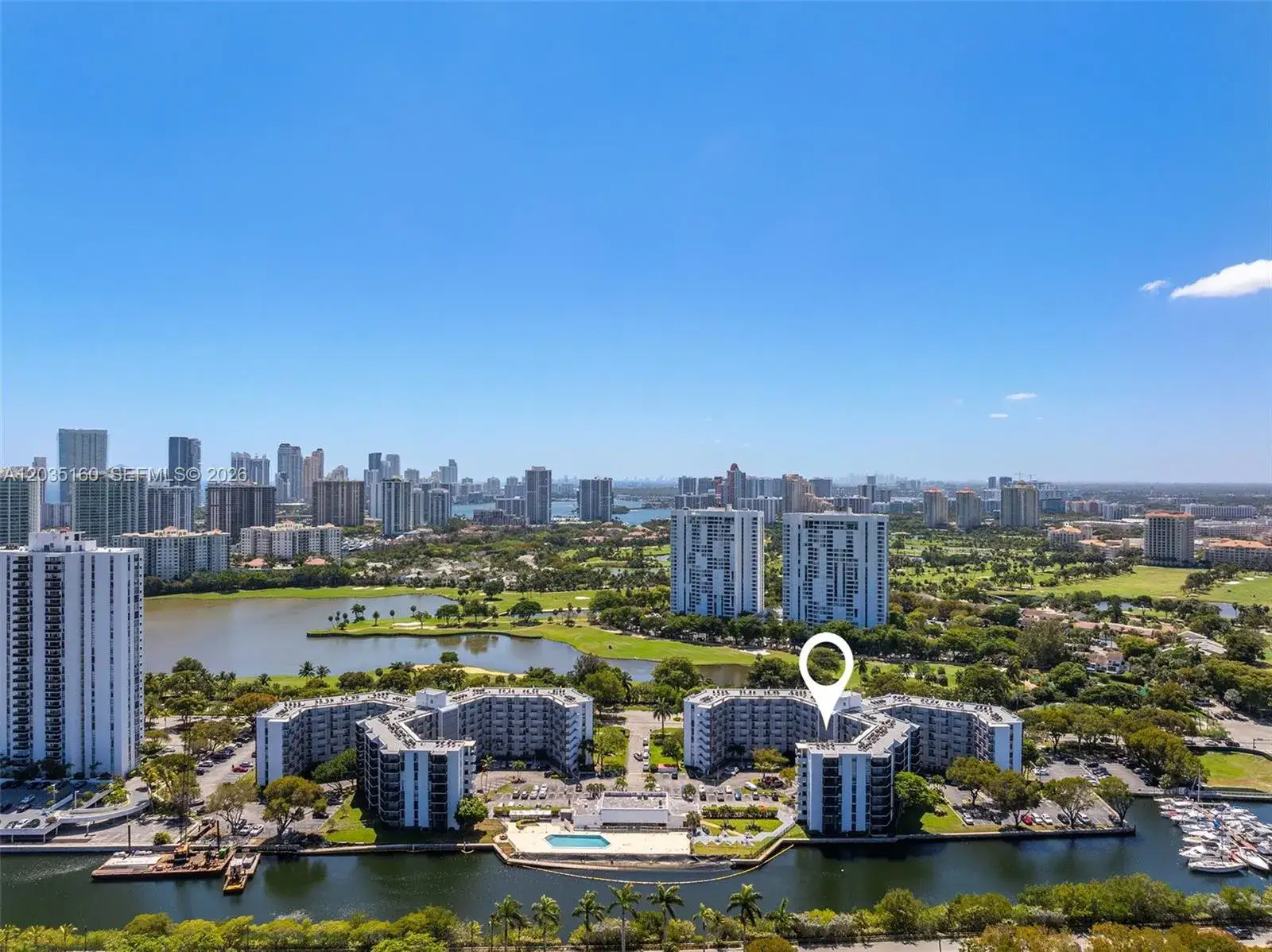 2 bedroom 2 bath Residential for sale at 3401 N Country Club Dr # 105, Aventura FL 33180