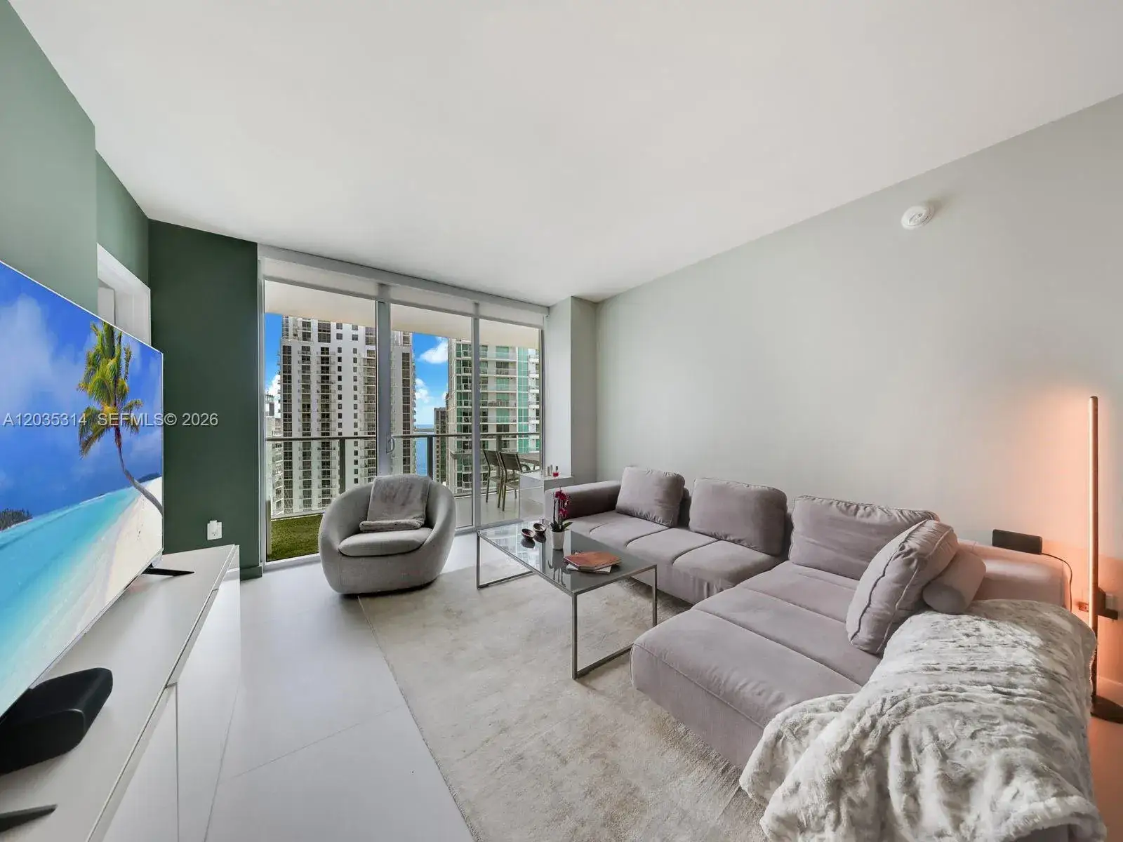2 bedroom 2 bath Residential Lease for rent at 1100 S Miami Ave # 3411, Miami FL 33130