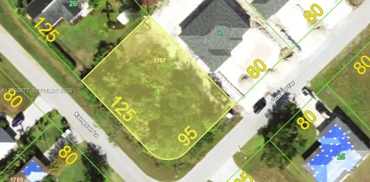 Land/Boat Docks for sale at 5451 Chard Ter, Port Charlotte FL 33981