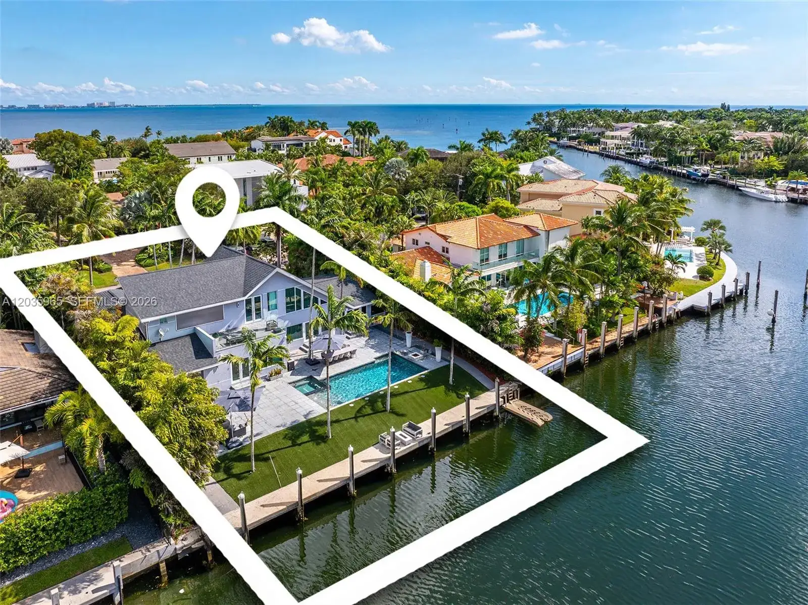 3 bedroom 3 bath Residential for sale at 6944 Sunrise Ter, Coral Gables FL 33133