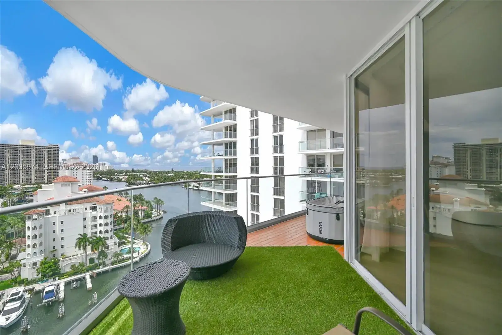 2 bedroom 2 bath Residential Lease for rent at 19707 Turnberry Way # 17A, Aventura FL 33180