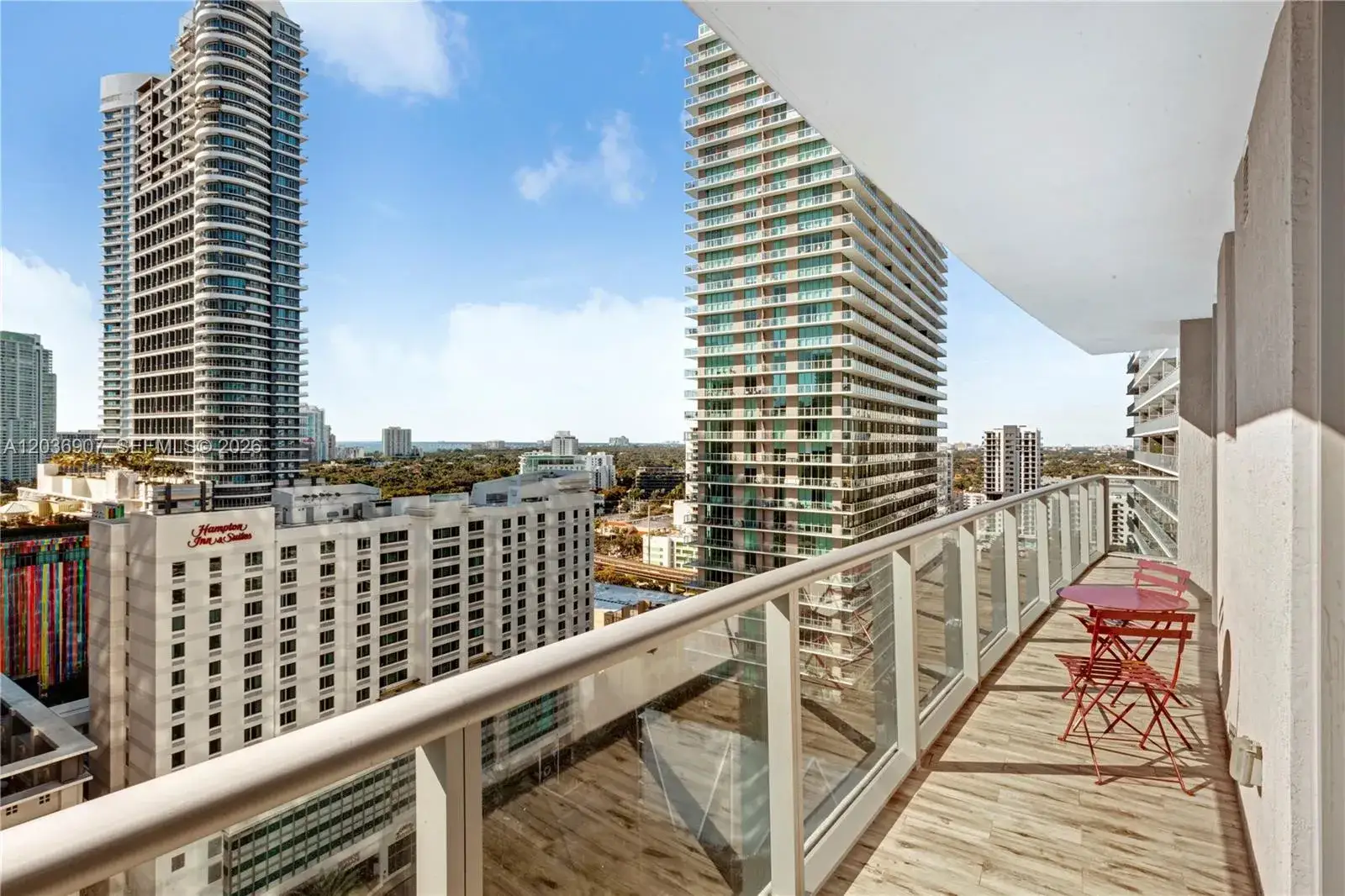2 bedroom 2 bath Residential Lease for rent at 1100 S Miami Ave # 1804, Miami FL 33130