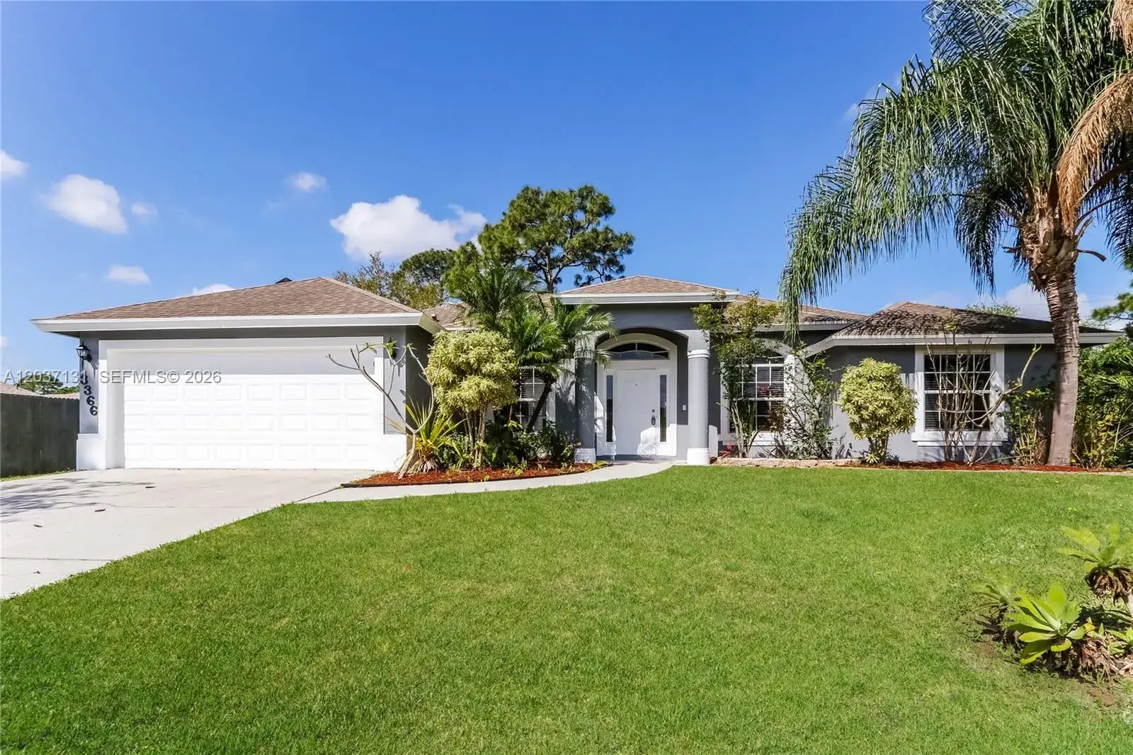 3 bedroom 2 bath Residential for sale at 3366 SW Perrine St, Port St. Lucie FL 34953