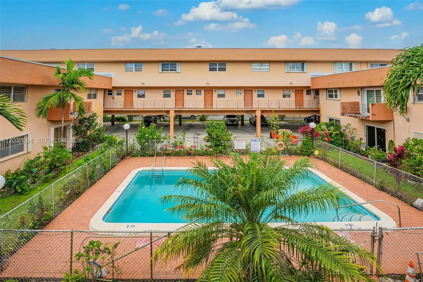 2 bedroom 1 bath Residential Lease for rent at 1100 W 35th St # 23, Hialeah FL 33012