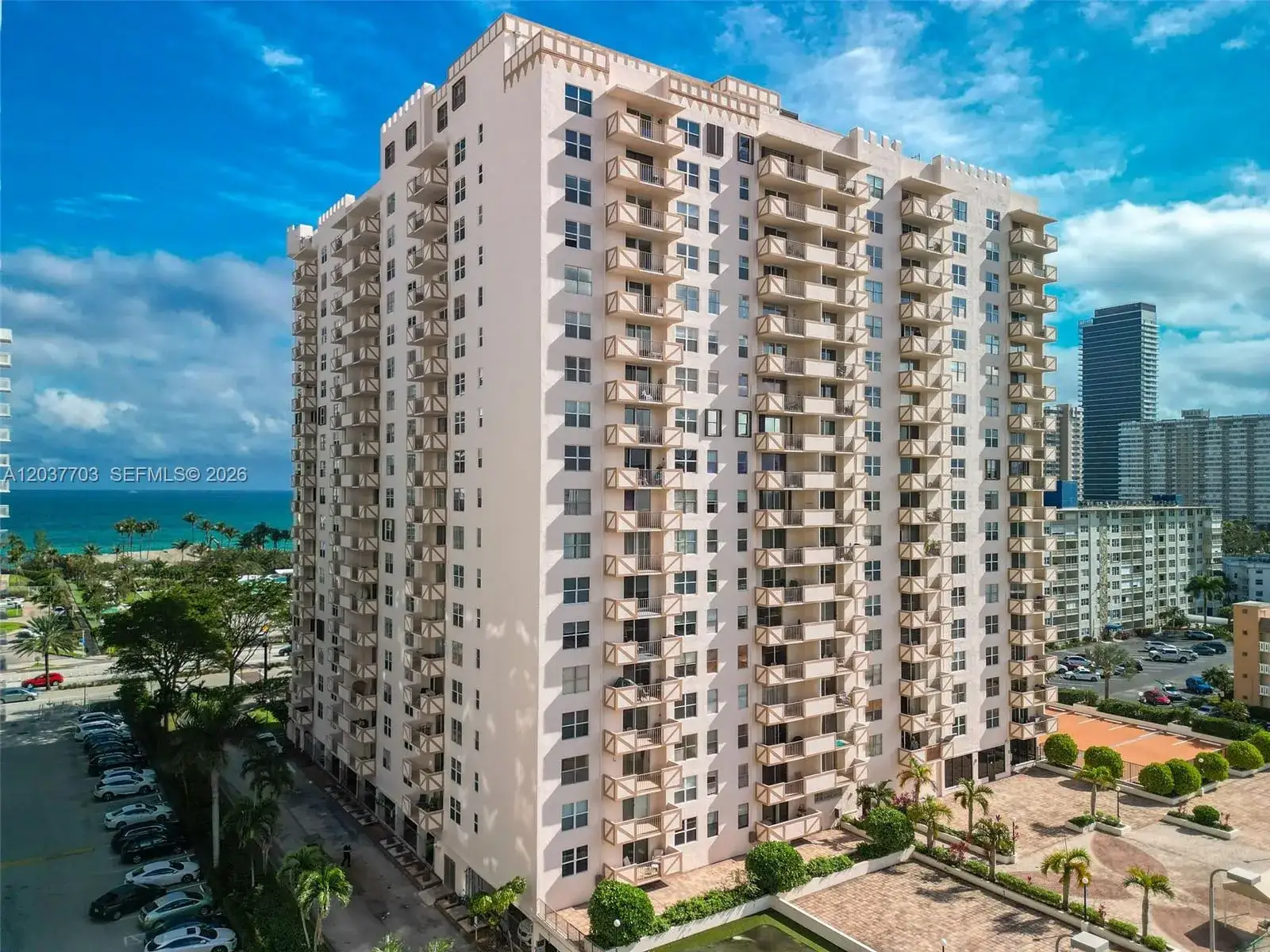 1 bedroom 2 bath Residential for sale at 1865 S Ocean Dr # 16B, Hallandale Beach FL 33009