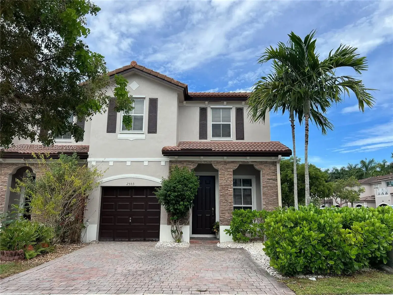 3 bedroom 2 bath Residential Lease for rent at 2555 SW 147th Path # 2555, Miami FL 33185
