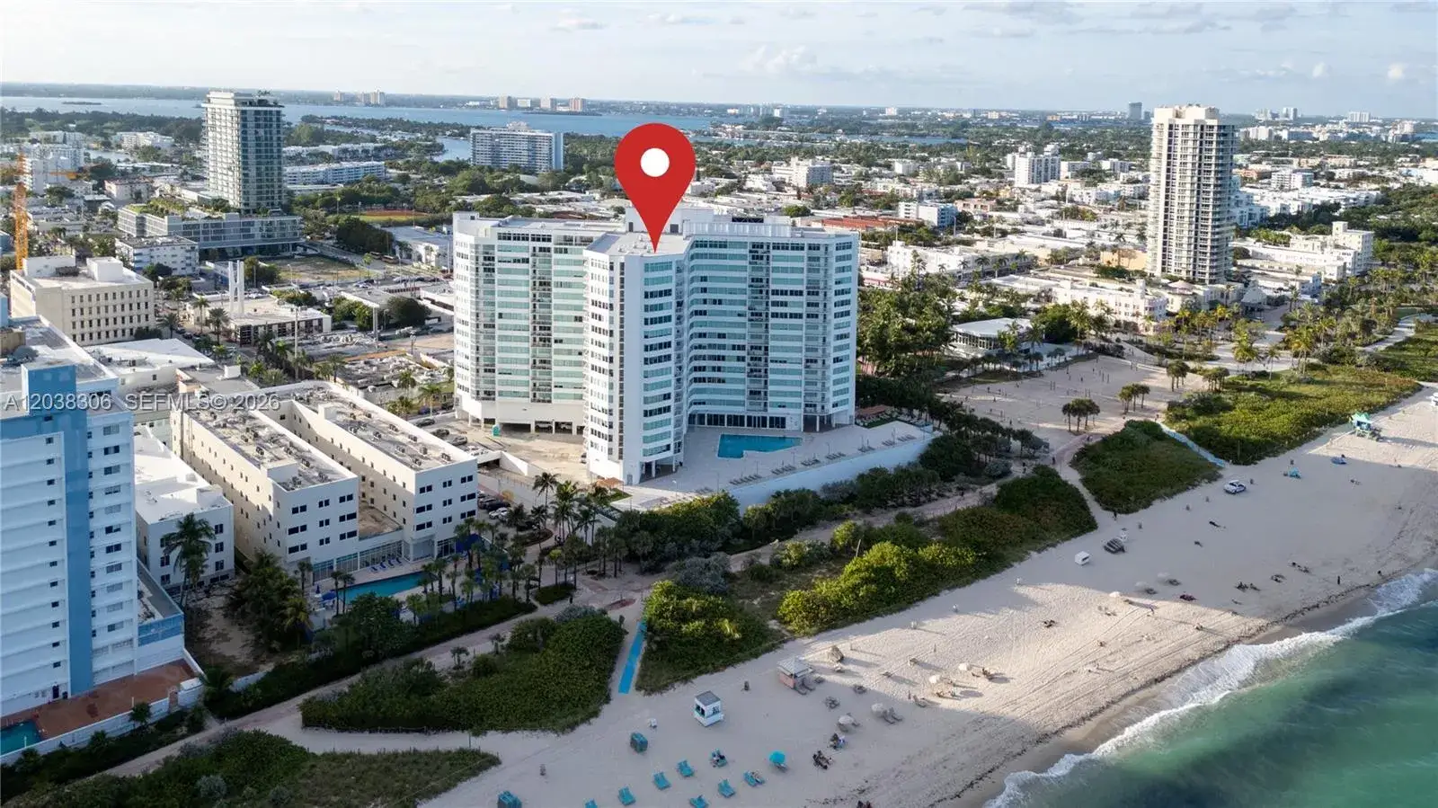 2 bedroom 2 bath Residential for sale at 7135 Collins Ave # 1216, Miami Beach FL 33141