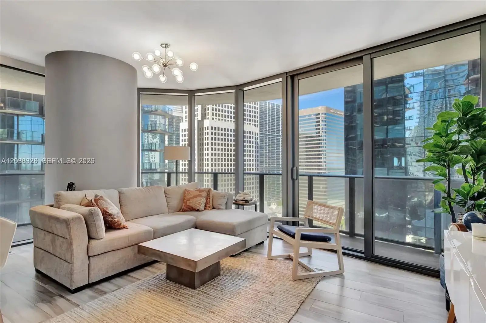 2 bedroom 2 bath Residential Lease for rent at 801 S Miami Ave # 2205, Miami FL 33130