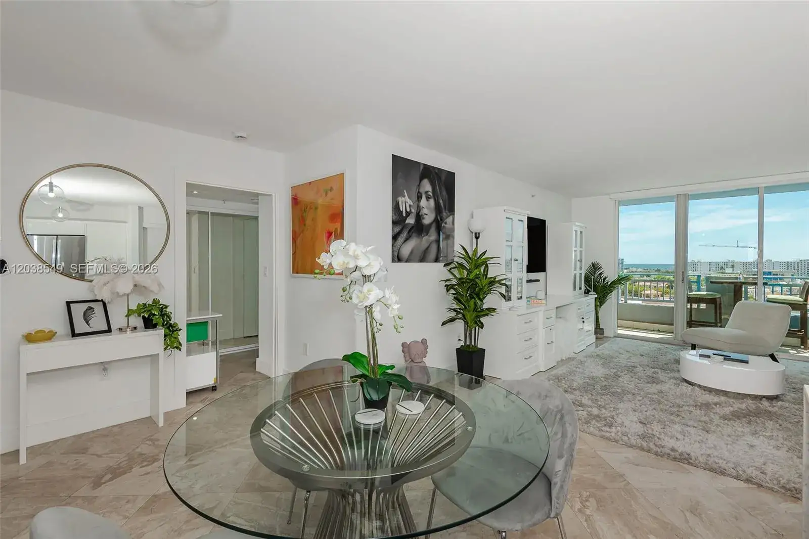2 bedroom 2 bath Residential Lease for rent at 90 Alton Rd # 1109, Miami Beach FL 33139