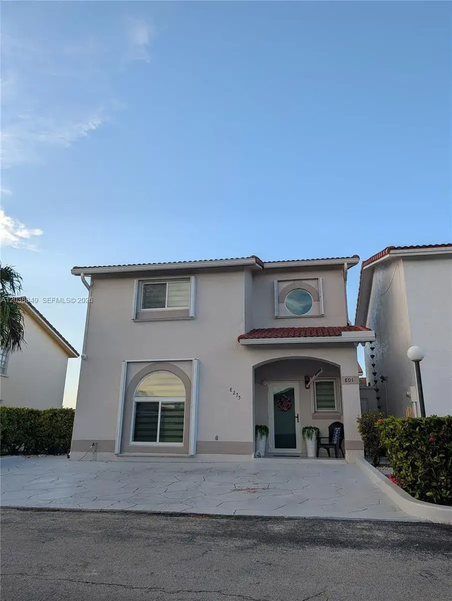 3 bedroom 2 bath Residential for sale at 8275 NW 186th St # 801, Hialeah FL 33015