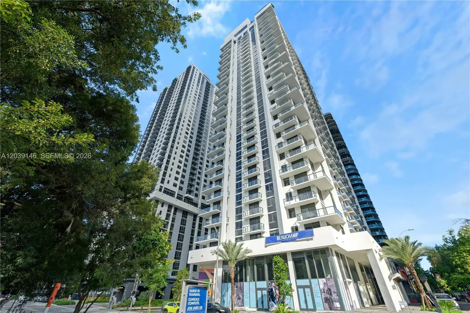 1 bedroom 1 bath Residential Lease for rent at 11 NE 6th St # 1111, Miami FL 33132