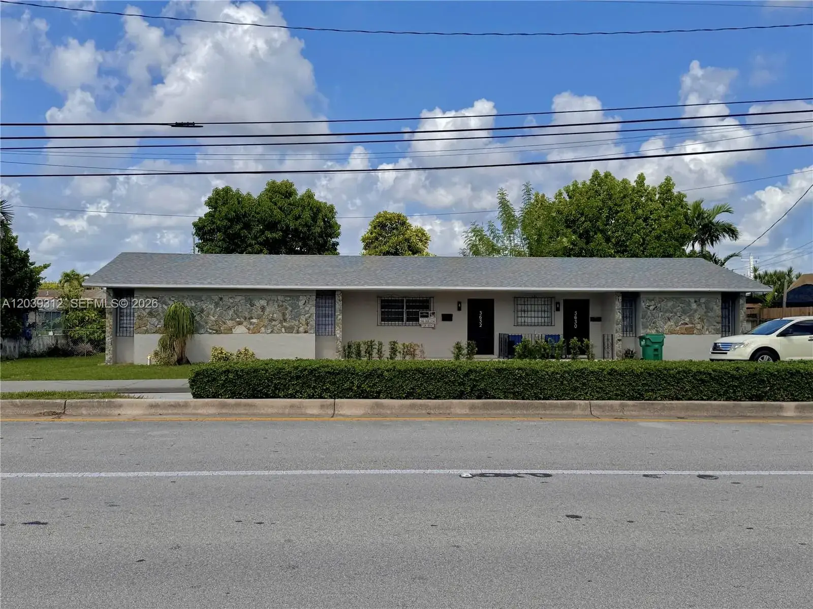 2 bedroom 1 bath Residential Lease for rent at 3632 SW 87th Ave, Miami FL 33165