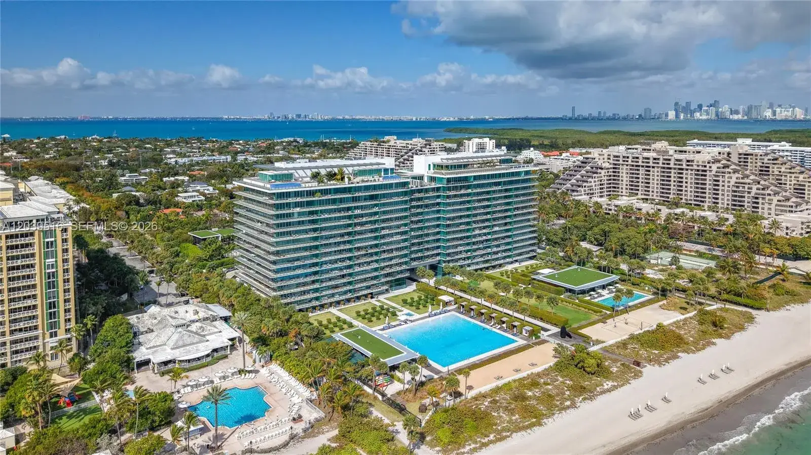 2 bedroom 3 bath Residential Lease for rent at 350 Ocean Dr # 305N, Key Biscayne FL 33149