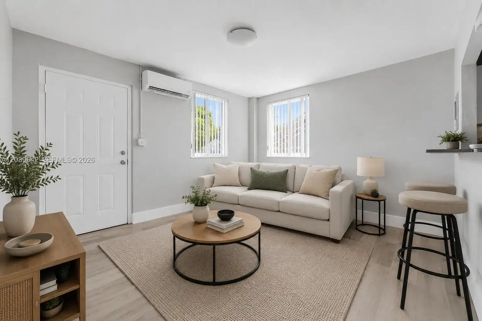 2 bedroom 1 bath Residential Lease for rent at 6647 SW 59th Pl # 102, South Miami FL 33143