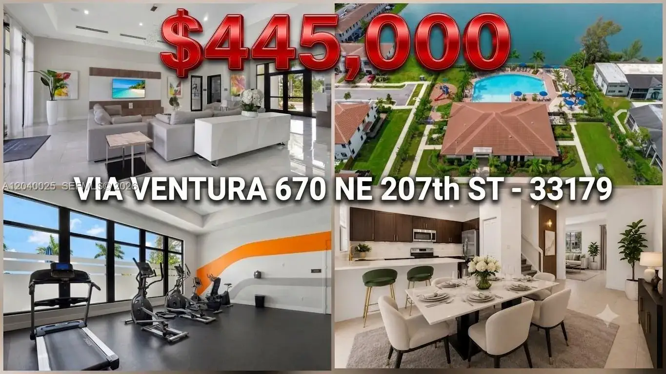 3 bedroom 2 bath Residential for sale at 670 NE 207th St, Miami FL 33179
