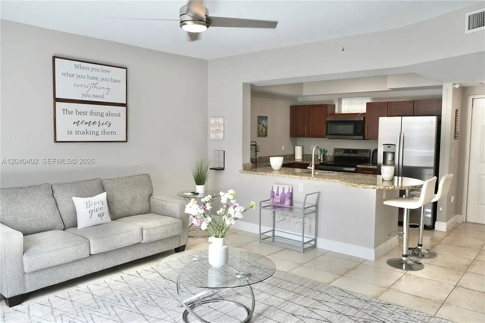 1 bedroom 1 bath Residential Lease for rent at 7275 SW 90th St # C409, Miami FL 33156