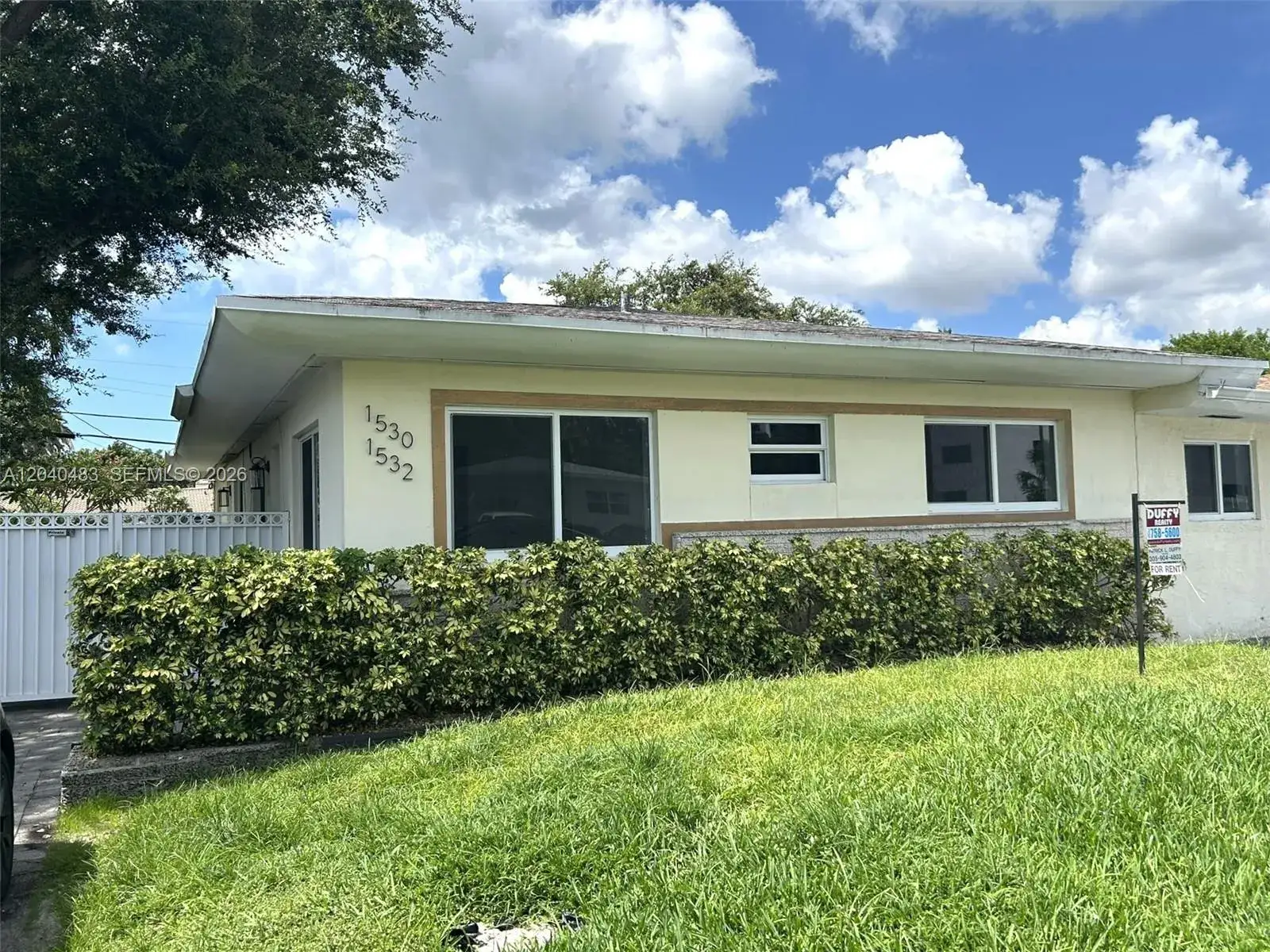 3 bedroom 2 bath Residential Lease for rent at 1530 NE 110th Ter # A3, Miami FL 33161