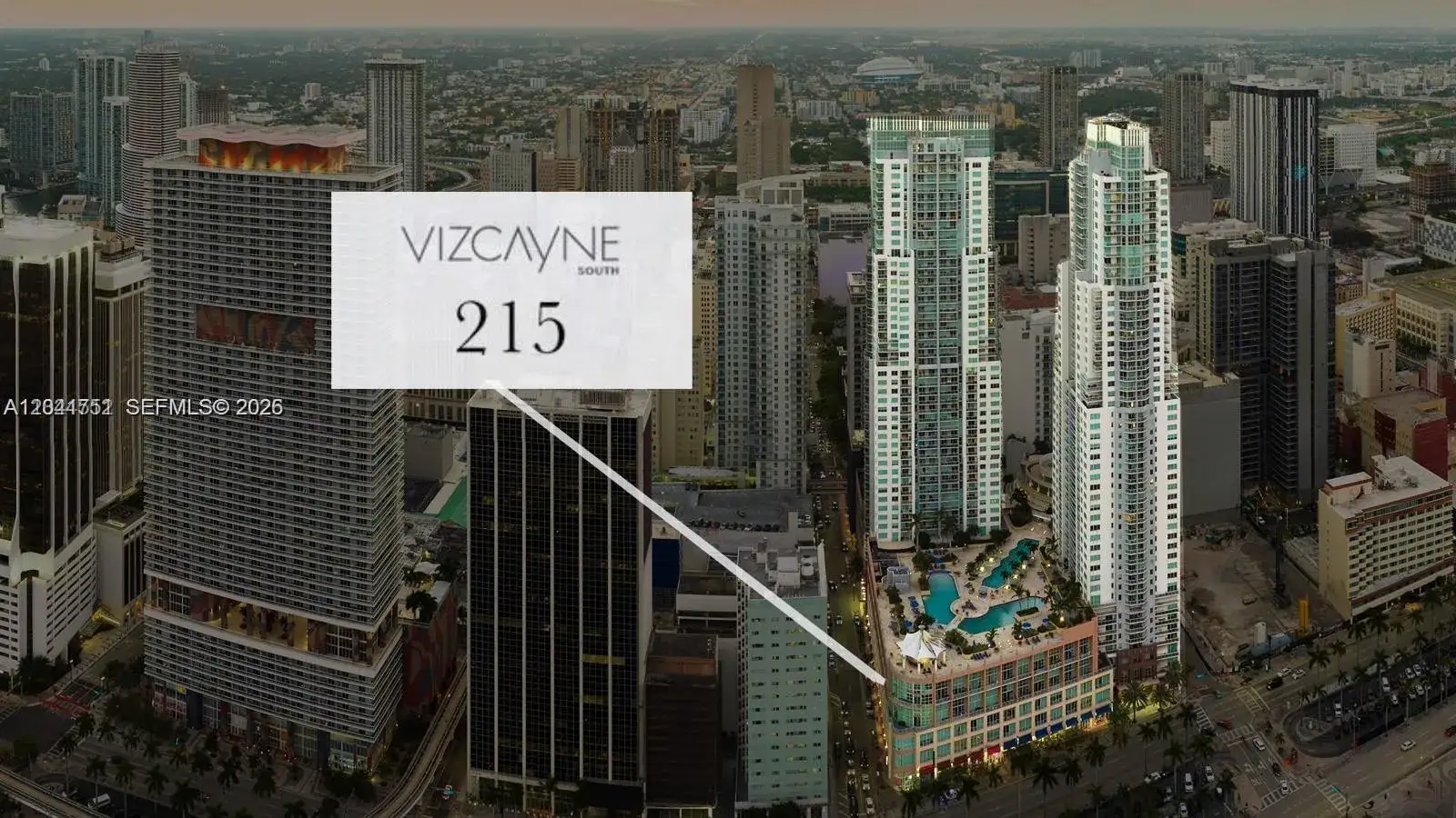 1 bath Residential Lease for rent at 253 NE 2nd St # 215, Miami FL 33132