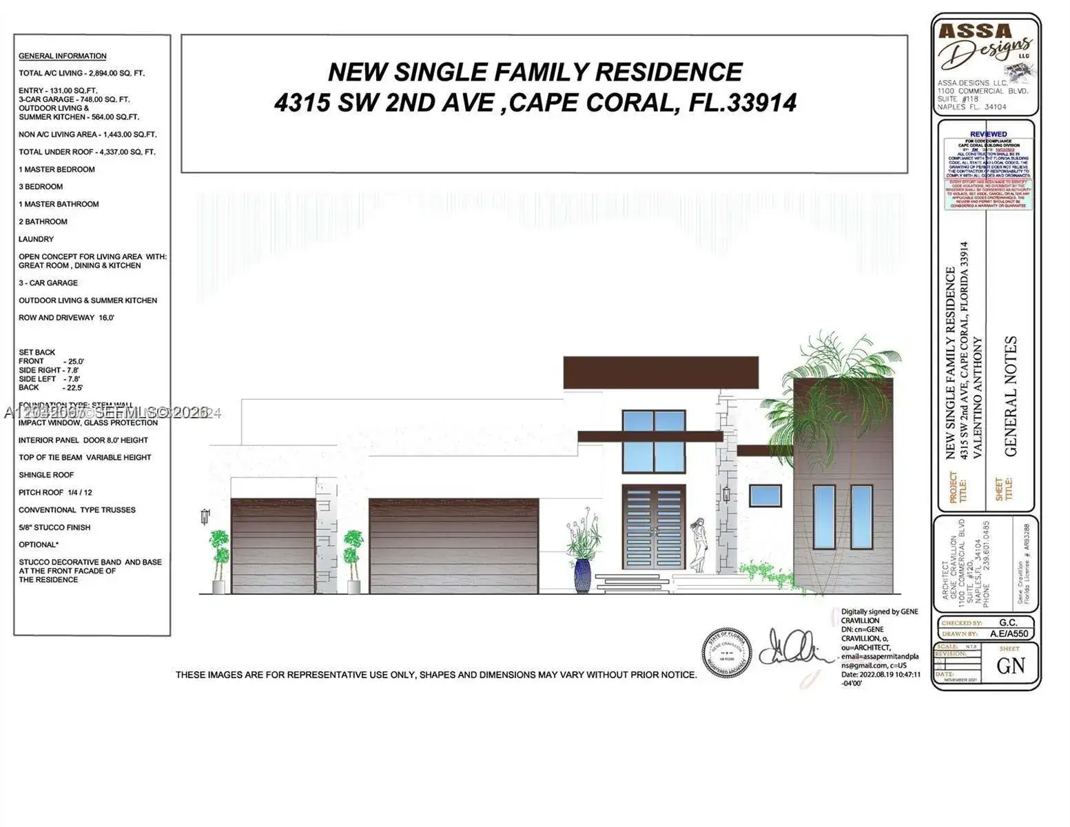 4 bedroom 4 bath Residential for sale at 4315 SW 2 Avenue, Cape Coral FL 33914