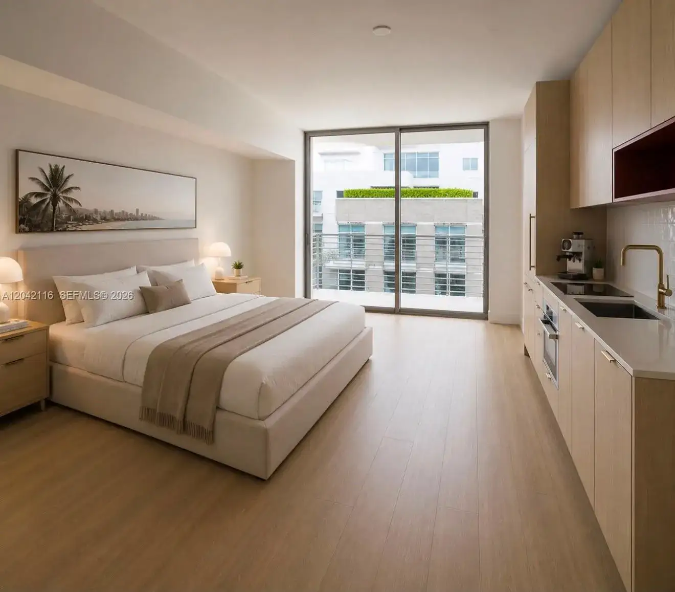 1 bath Residential Lease for rent at 90 NE 32nd street # 513, Miami FL 33137