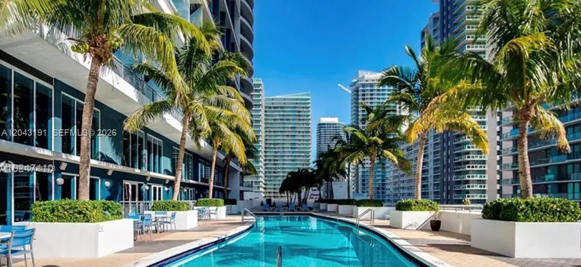 1 bedroom 1 bath Residential Lease for rent at 60 SW 13th St # 1416, Miami FL 33130