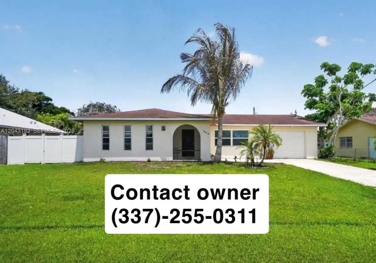 2 bedroom 2 bath Residential Lease for rent at 543 SE Marydale Ter, Port St. Lucie FL 34983