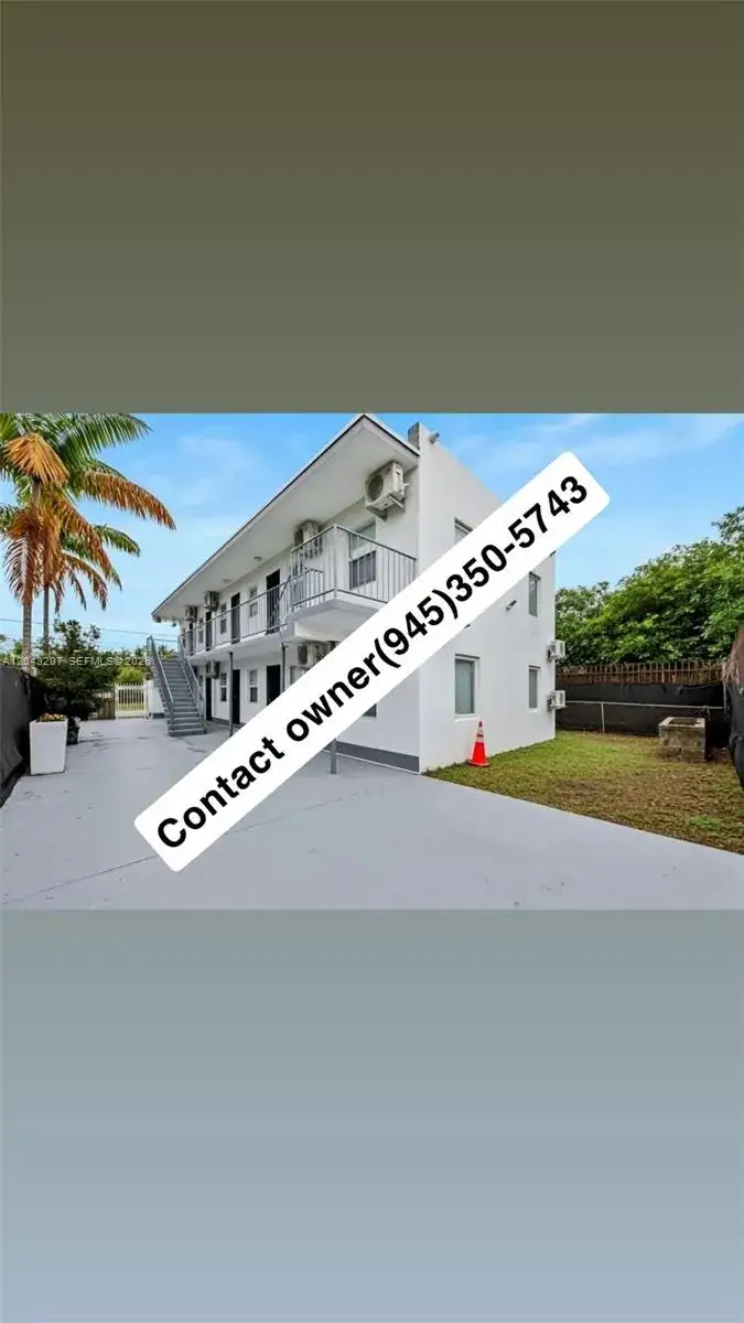2 bedroom 1 bath Residential Lease for rent at 1245 NW 60th St, Miami FL 33142