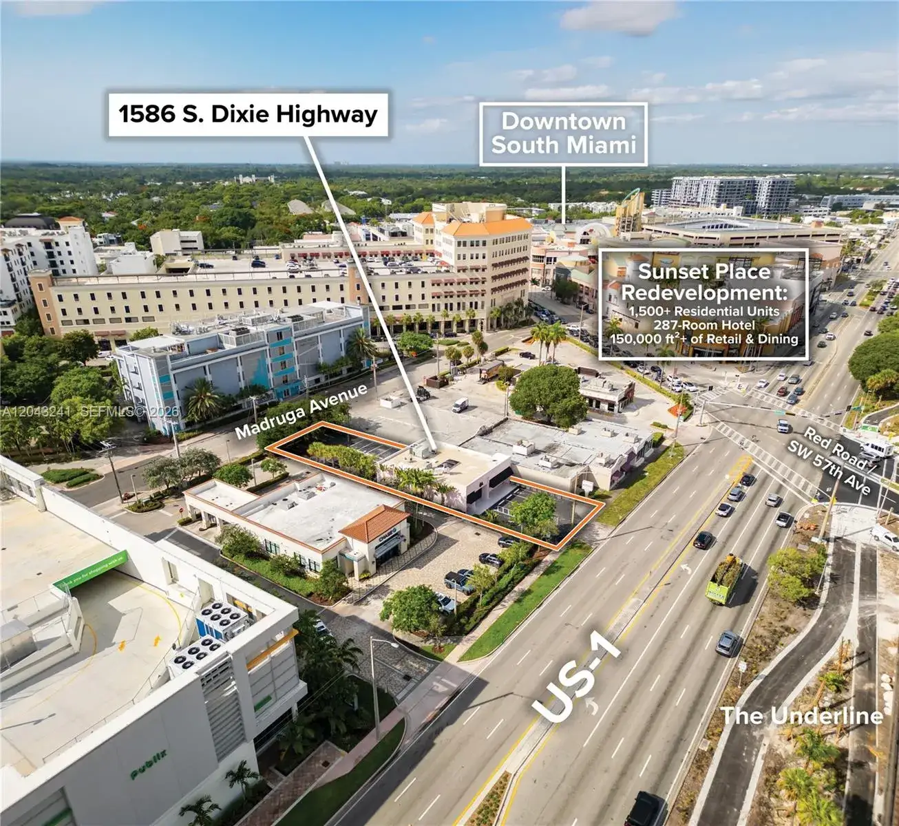 Commercial Sale for sale at 1586 S Dixie Hwy, Coral Gables FL 33146
