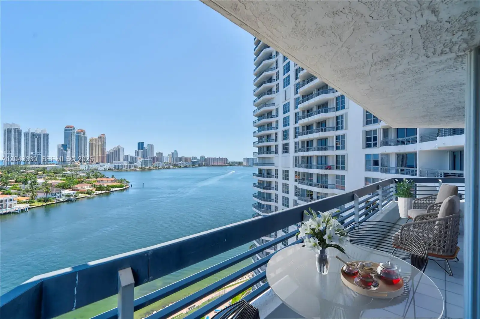 2 bedroom 2 bath Residential Lease for rent at 19101 Mystic Pointe Dr # 1508, Aventura FL 33180