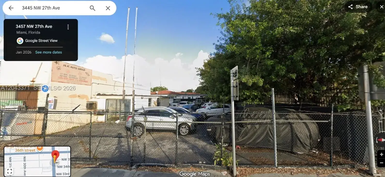 Commercial Land for sale at 3445 NW 27th Ave, Miami FL 33142