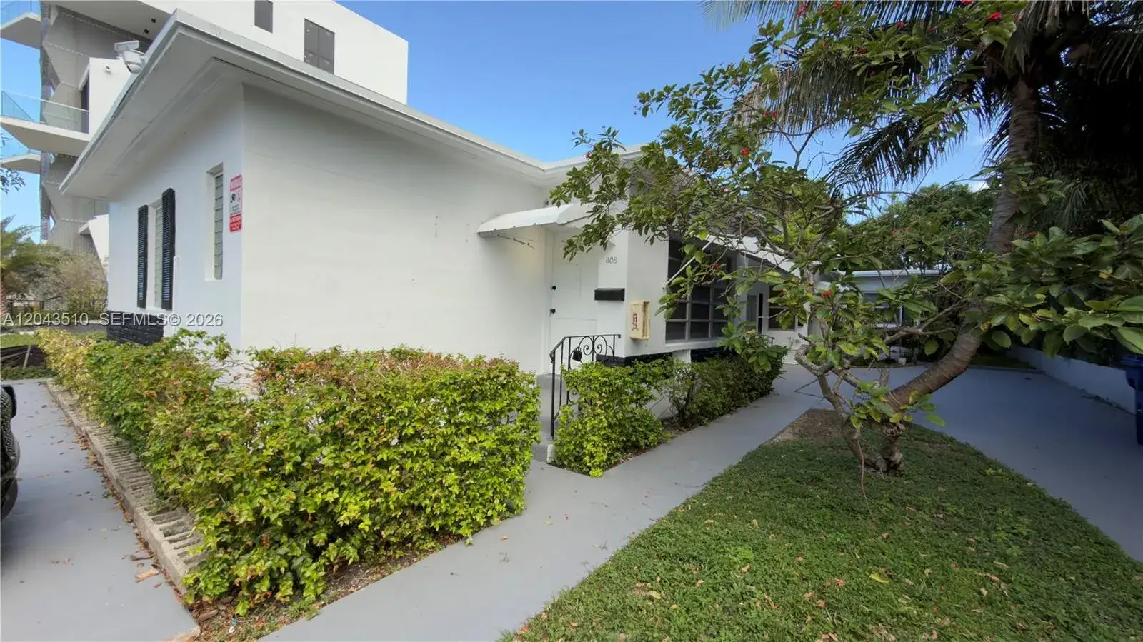 2 bedroom 1 bath Residential Lease for rent at 808 84th St # 808, Miami Beach FL 33141