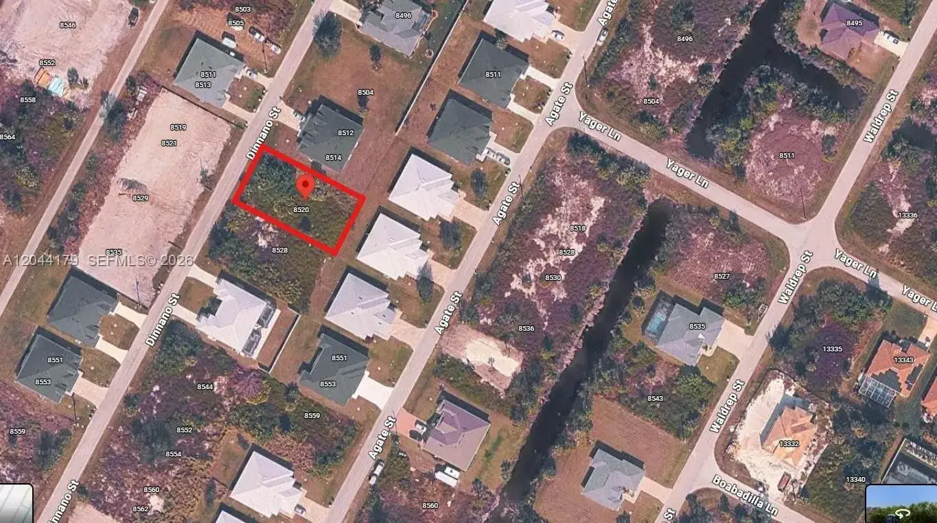 Land/Boat Docks for sale at 8520 Dinnano St, Port Charlotte FL 33981