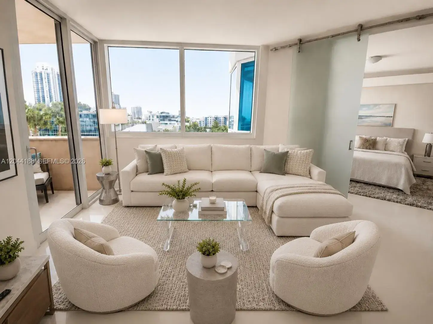 2 bedroom 2 bath Residential Lease for rent at 300 S Pointe Dr # 706, Miami Beach FL 33139
